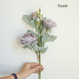 Artificial Silk Peony Flower - 1 piece