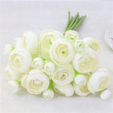 Artificial European Peony Rose Bouquet