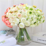 Artificial European Peony Rose Bouquet