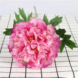 Artificial Single European Silk Peony Flower - 1 piece