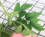 Artificial Single European Silk Peony Flower - 1 piece