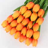 Artificial  Real Touch Mini Tulips - 21 pieces