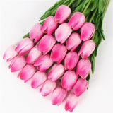Artificial  Real Touch Mini Tulips - 21 pieces