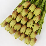 Artificial  Real Touch Mini Tulips - 21 pieces