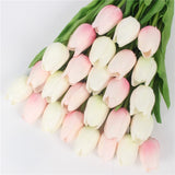 Artificial  Real Touch Mini Tulips - 21 pieces