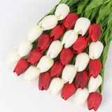 Artificial  Real Touch Mini Tulips - 21 pieces