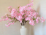Artificial Silk Cherry Blossom Flower - 20 pieces