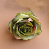 Artificial Silk Rose Flower Heads - 30 pieces