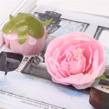 Artificial Silk Peony Rose Flower Heads - 30 pieces