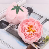 Artificial Silk Peony Rose Flower Heads - 30 pieces