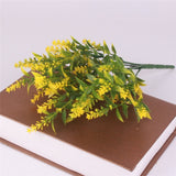 Artificial 7-head Lavender Flower Bouquet - 1 piece