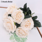 Artificial 7/9/10-head Rose Bouquet