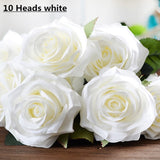 Artificial 7/9/10-head Rose Bouquet