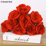 Artificial 7/9/10-head Rose Bouquet