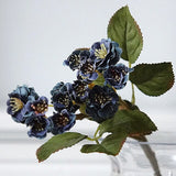 Artificial 2-branch Mini Rose Flower - 1 piece