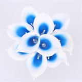 Artificial Real Touch Mini Calla Lily Flowers - 11 pieces