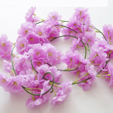 Artificial 1.8m Silk Cherry Blossom Vine - 1 piece