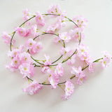 Artificial 1.8m Silk Cherry Blossom Vine - 1 piece