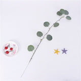 Artificial Rattan Vine Silk Eucalyptus Money Leaf - 1 piece