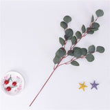 Artificial Rattan Vine Silk Eucalyptus Money Leaf - 1 piece