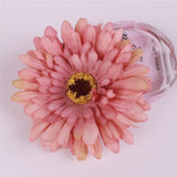 Artificial Silk Gerbera Daisy Flower Heads - 11 pieces