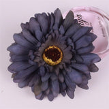 Artificial Silk Gerbera Daisy Flower Heads - 11 pieces
