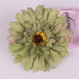 Artificial Silk Gerbera Daisy Flower Heads - 11 pieces