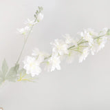 Artificial Flocking Delphinium Flower Plant - 1 piece