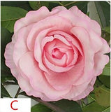 Artificial Silk Rose Flower Heads - 11 pieces
