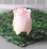 Artificial Silk Rose Flower Heads - 11 pieces